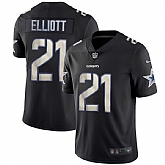 Nike Cowboys 21 Ezekiel Elliott Black Vapor Impact Limited Jersey Dyin,baseball caps,new era cap wholesale,wholesale hats